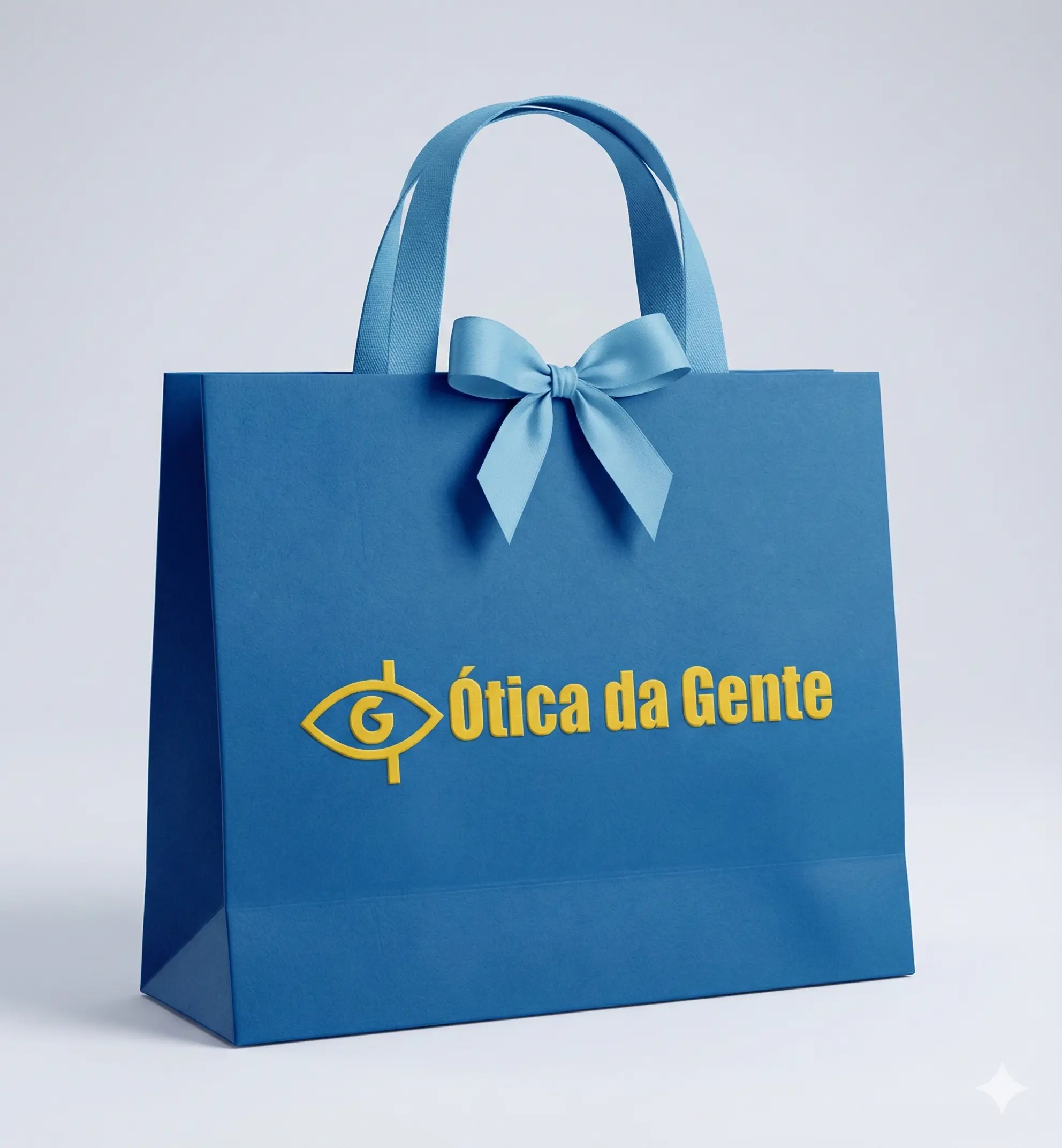 Detalhe de alça de fita de cetim