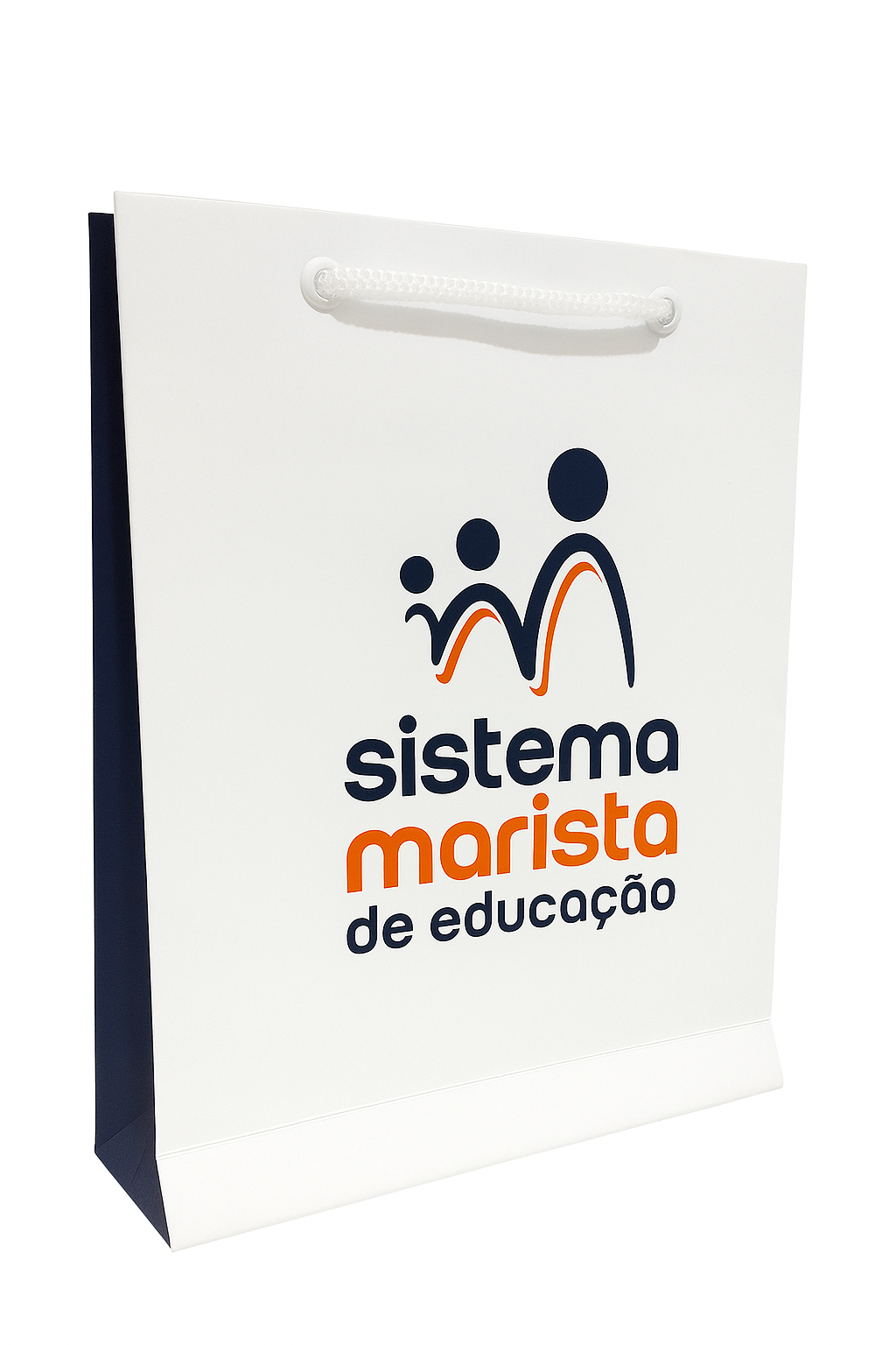 Imagem de referência: papel couchê em sacolas: posicionamento premium