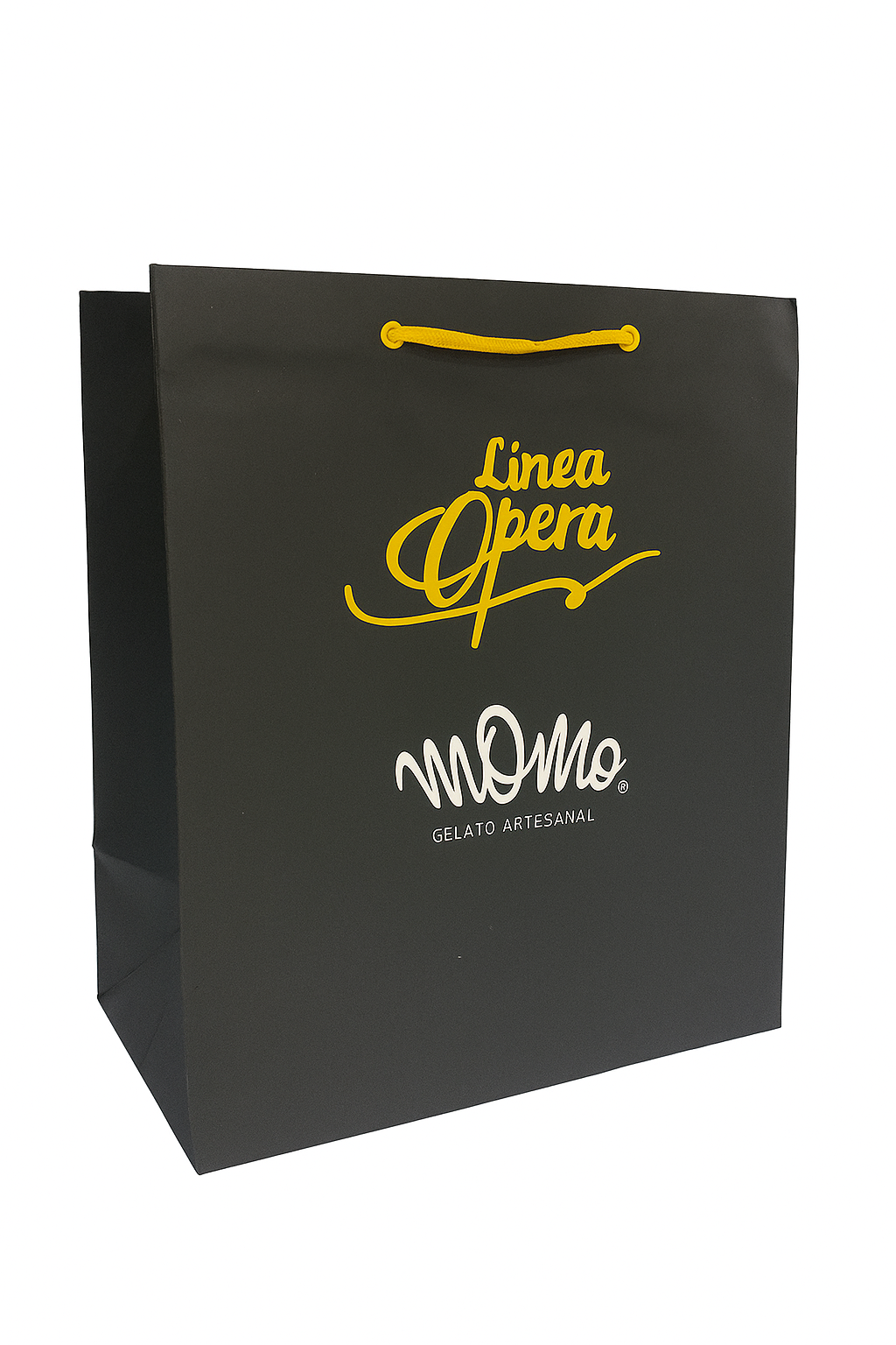 Imagem de referência: papel reciclado em sacolas: campanha promocional
