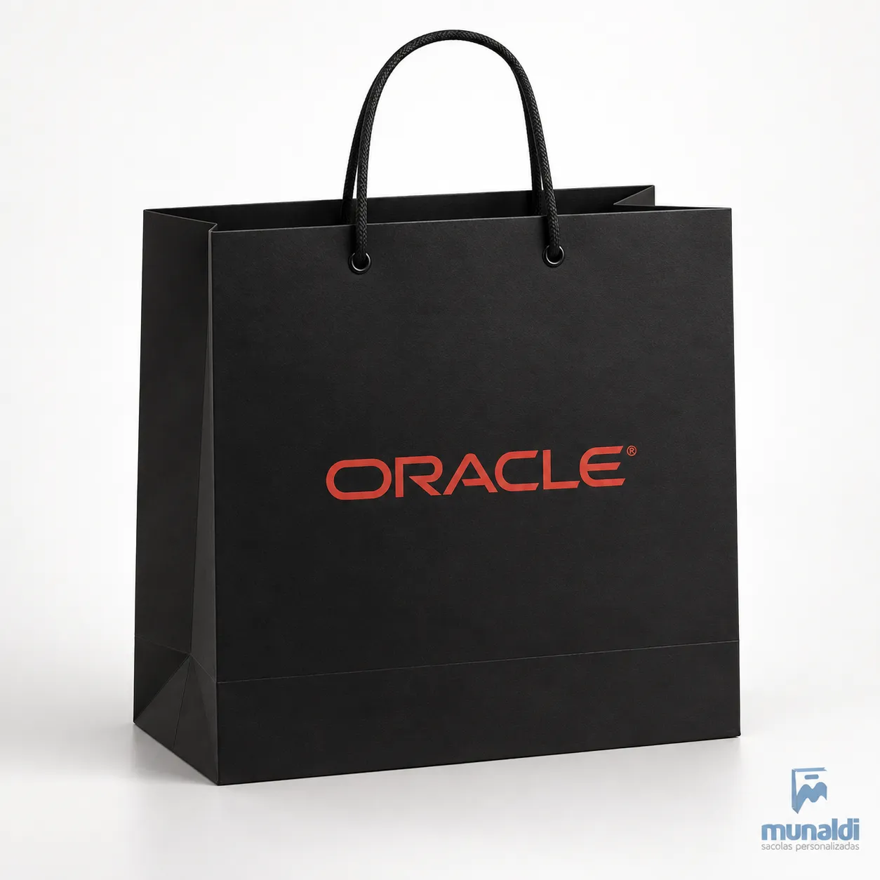 Imagem de referência: sacolas de papel para acessórios eletrônicos