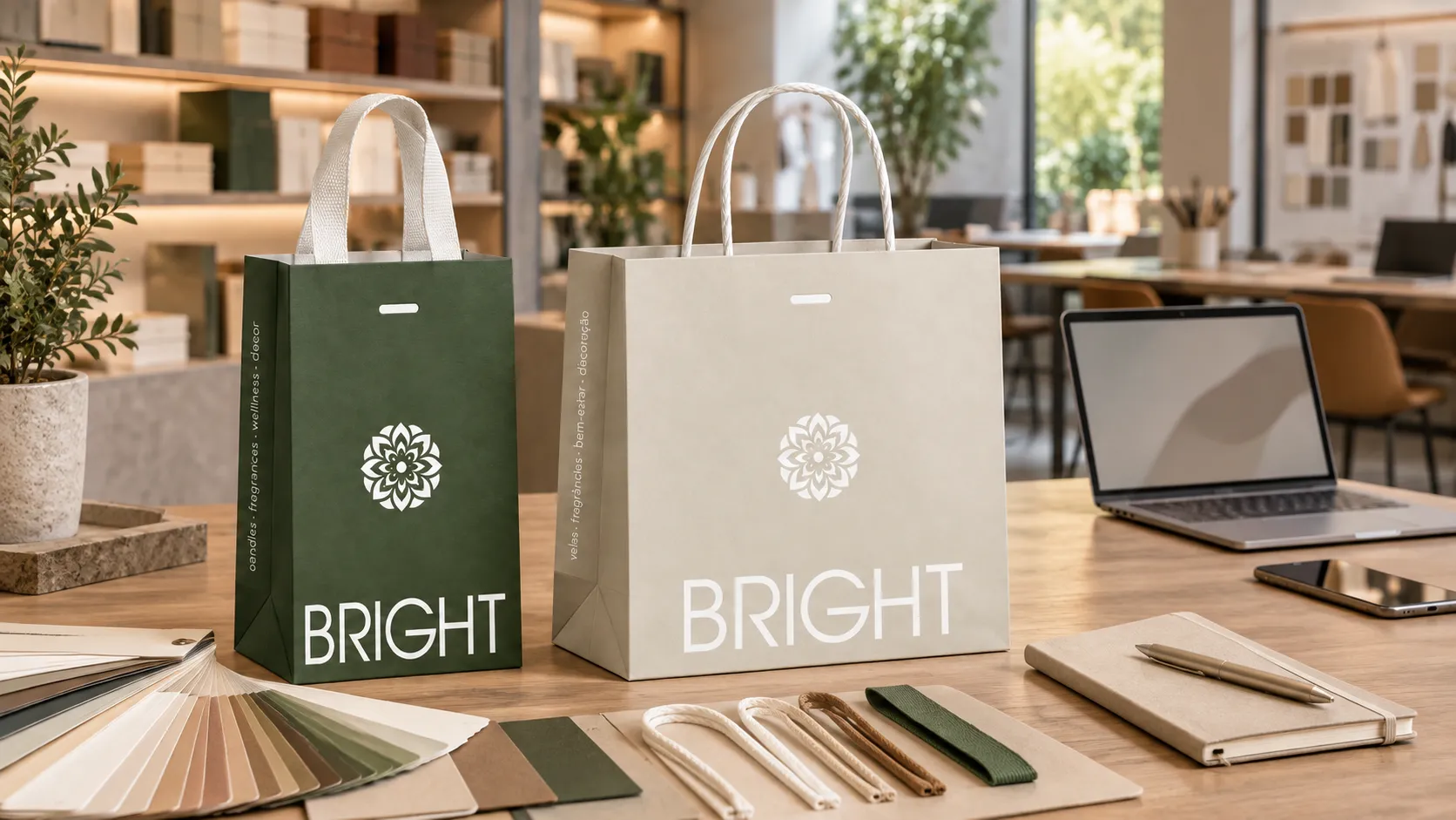 Imagem de referência: comparação de propostas de sacolas — como definir critérios para avaliar uma amostra