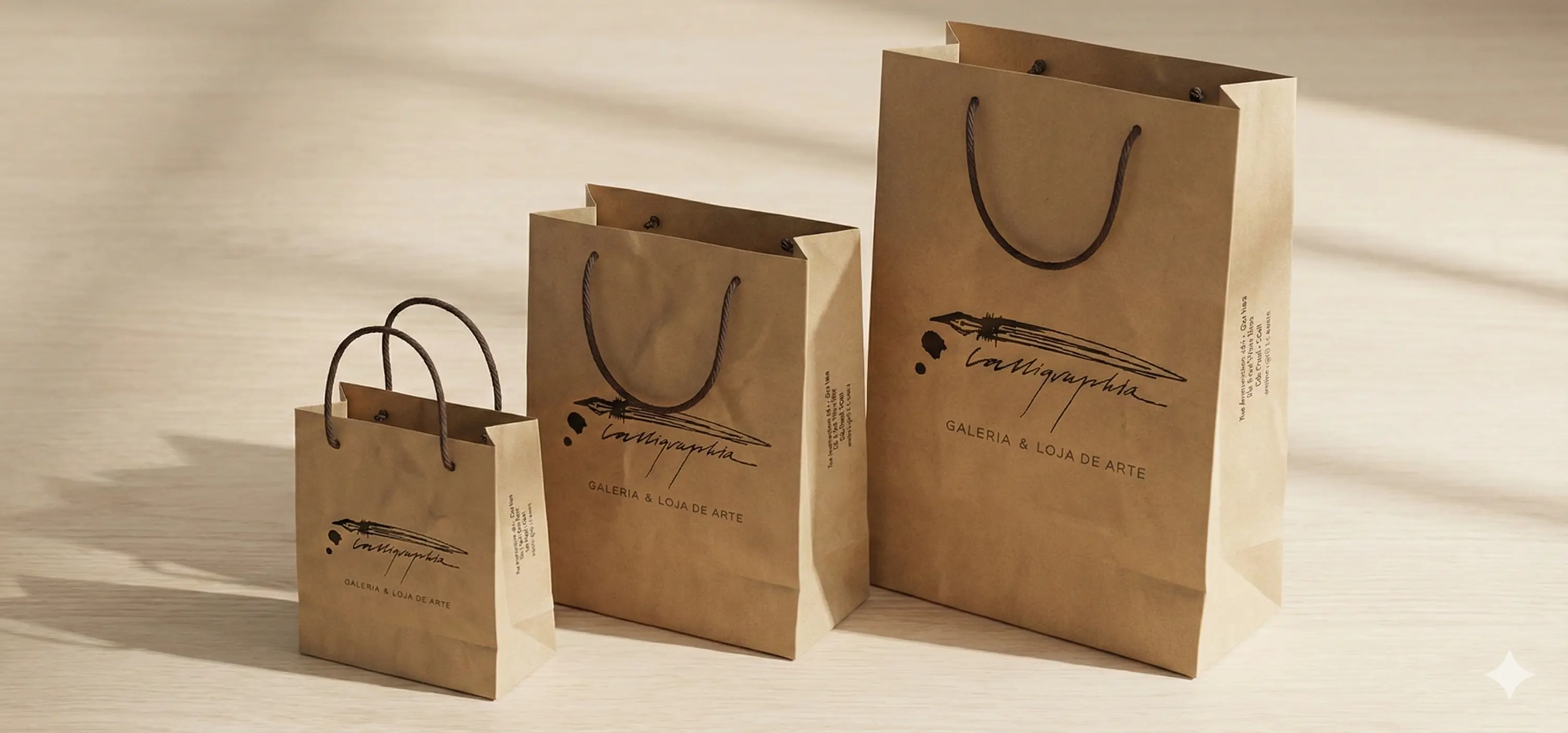 Sacola de papel lisa ou personalizada: qual escolher?
