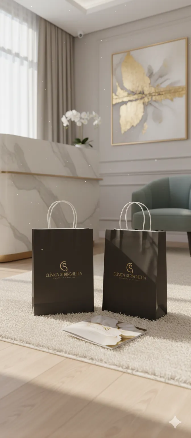 Imagem de referência: sacolas altas para retirada: como planejar o pedido: orientações para o seu projeto