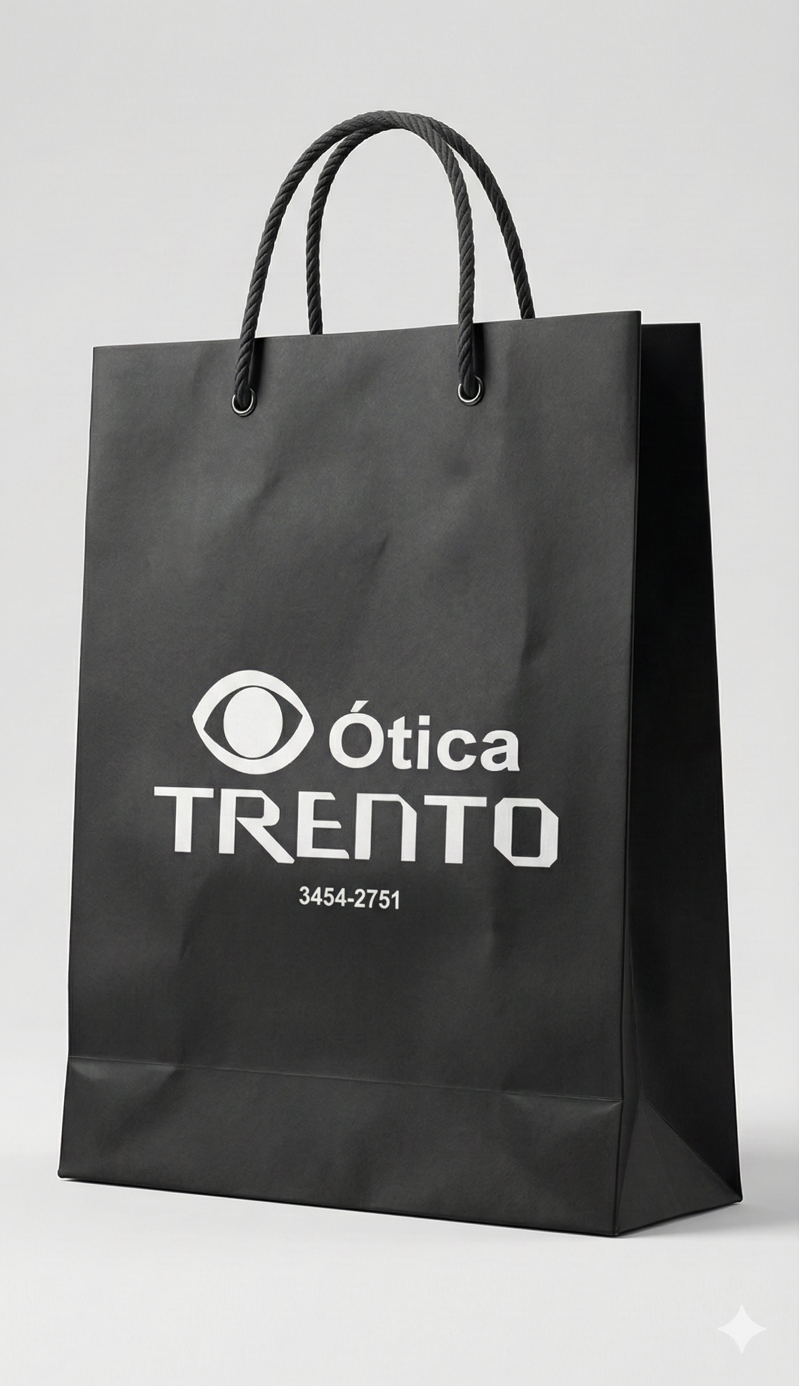 Imagem de referência: apresentação de presentes de sacolas de papel para ocasiões de presente