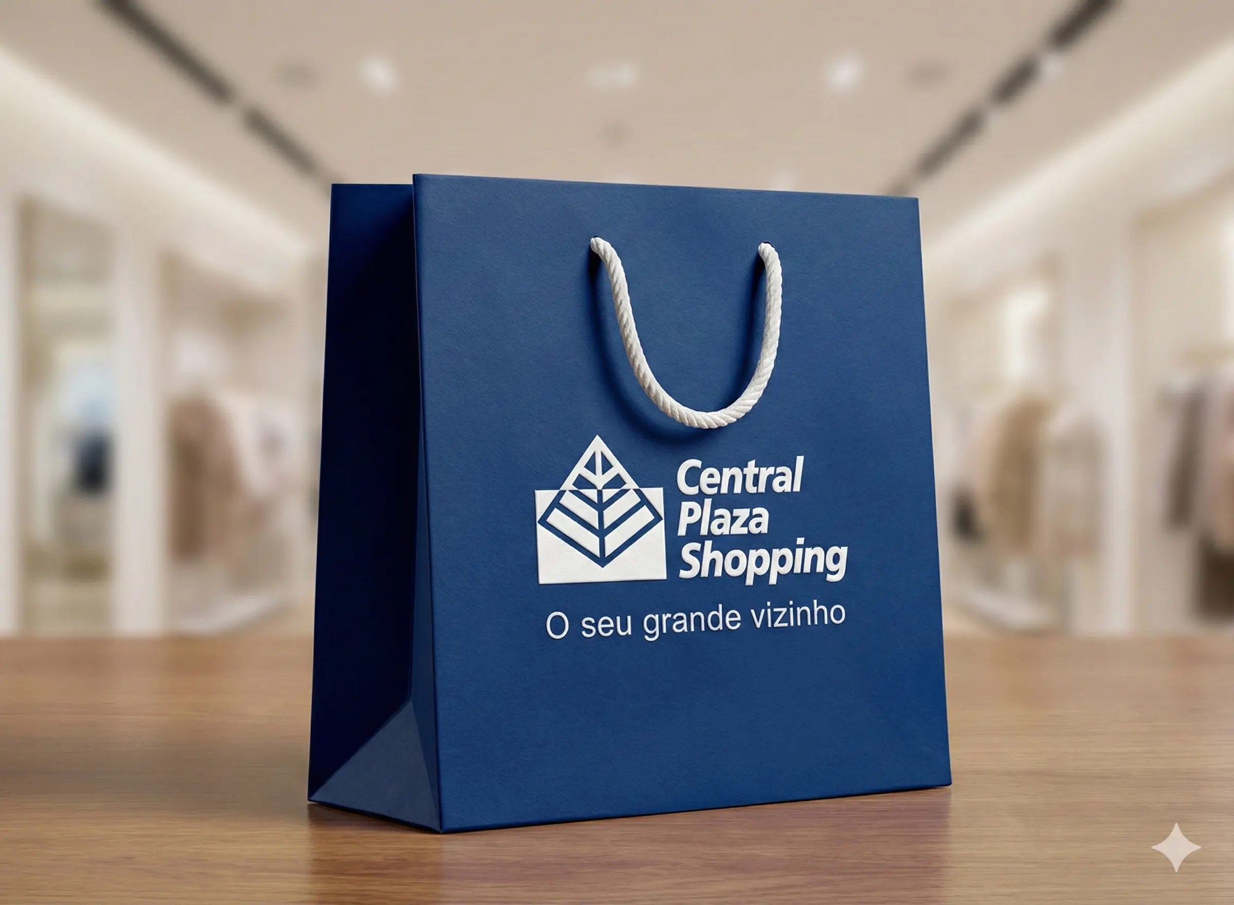 Imagem de referência: coleta de feedback de sacolas de papel para rotina da equipe