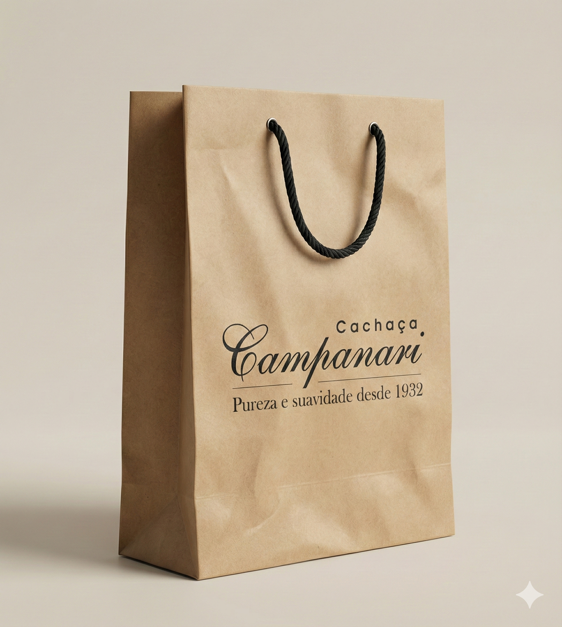 Imagem de referência: conservação visual de sacolas de papel para experiência do cliente