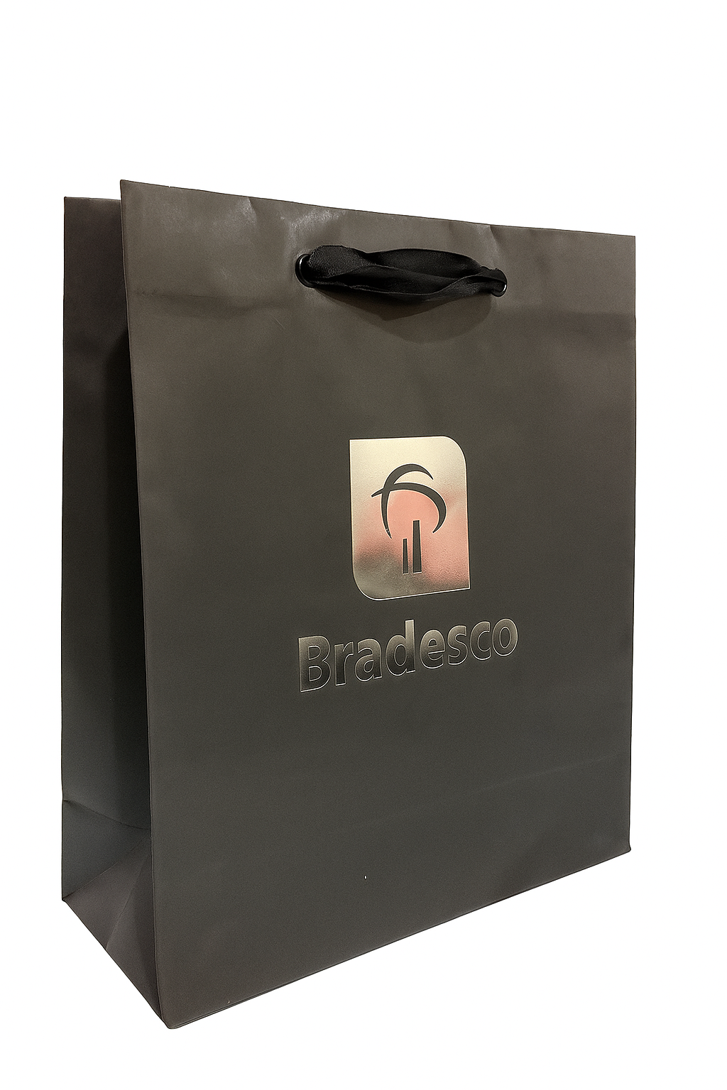 Imagem de referência: descarte responsável de sacolas de papel para rotina da equipe